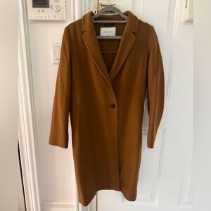 Babaton Women's brown wool Coat